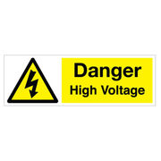 Danger High Voltage Sign